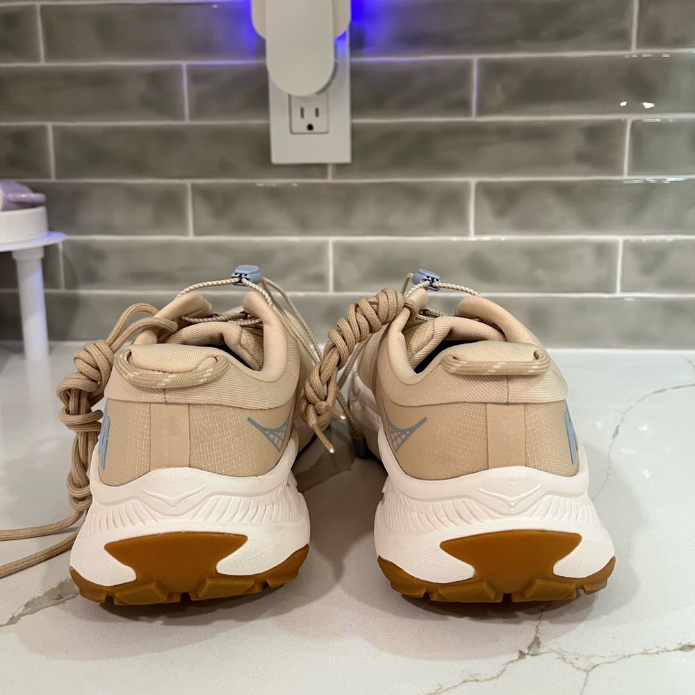 Hoka Transport Running Shoes. Women’s Size 9.5B Color Beige. - Picture 7 of 12